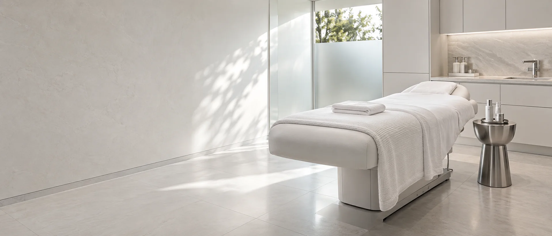 A quiet Forever Young treatment room