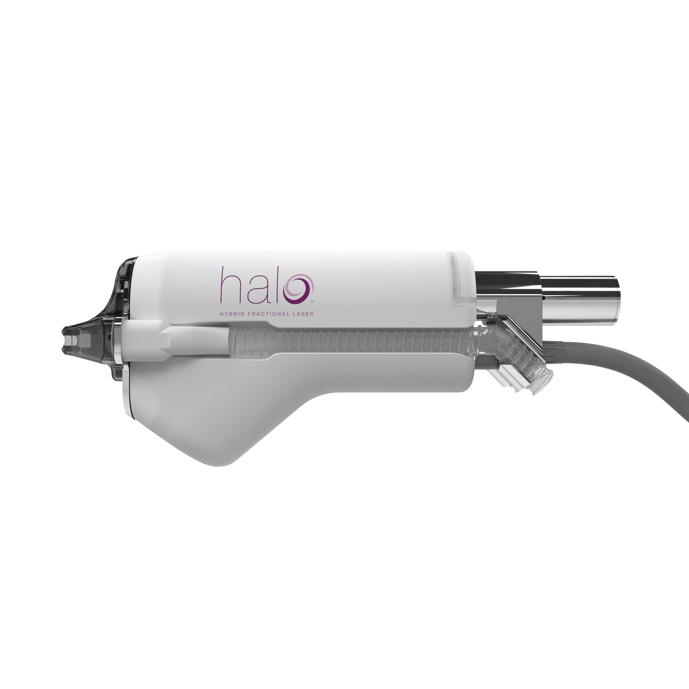Grey transparent HALO handpiece by Sciton
