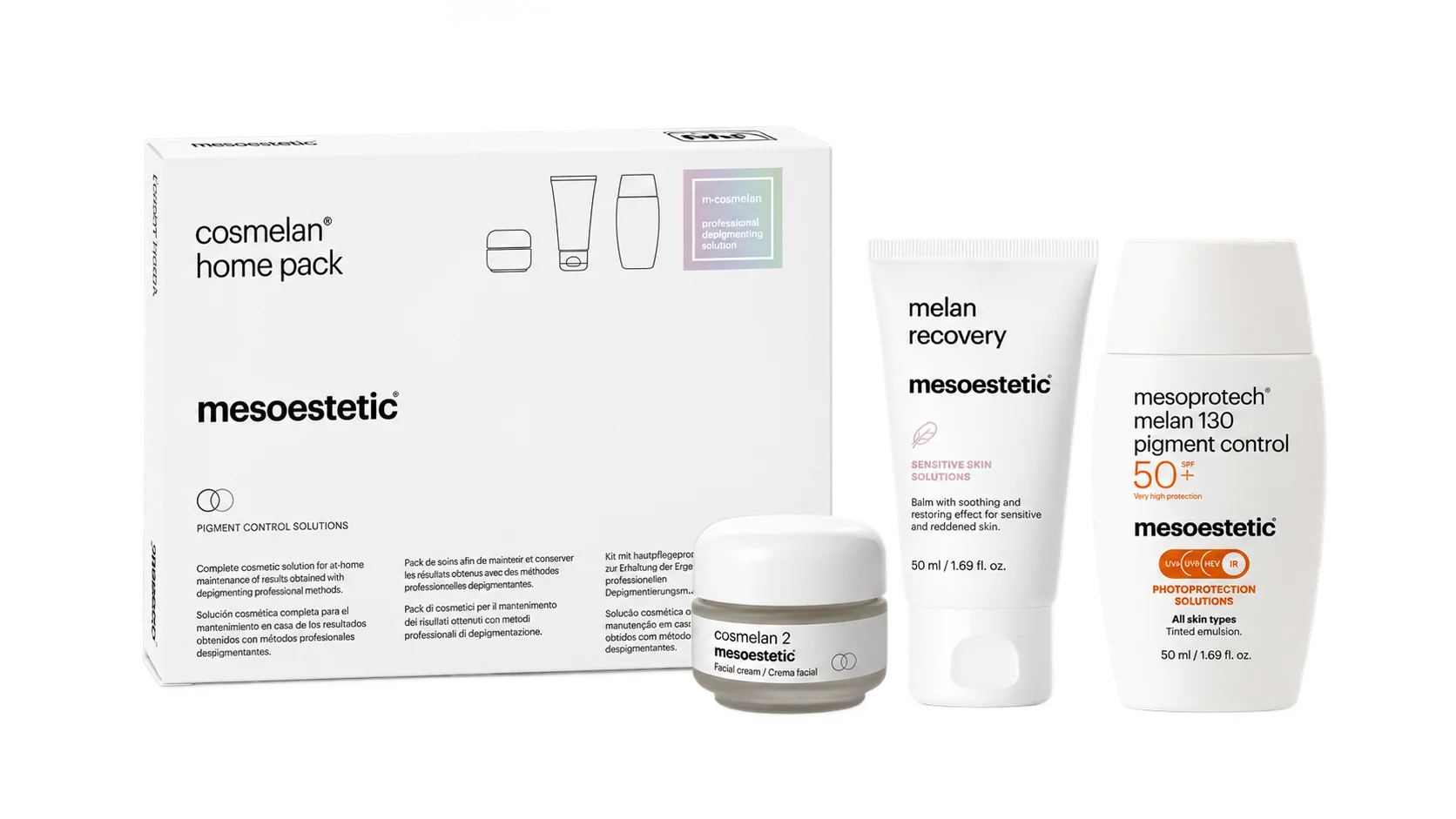Cosmelan® home pack by mesoestetic® at Forever Young Edmonton